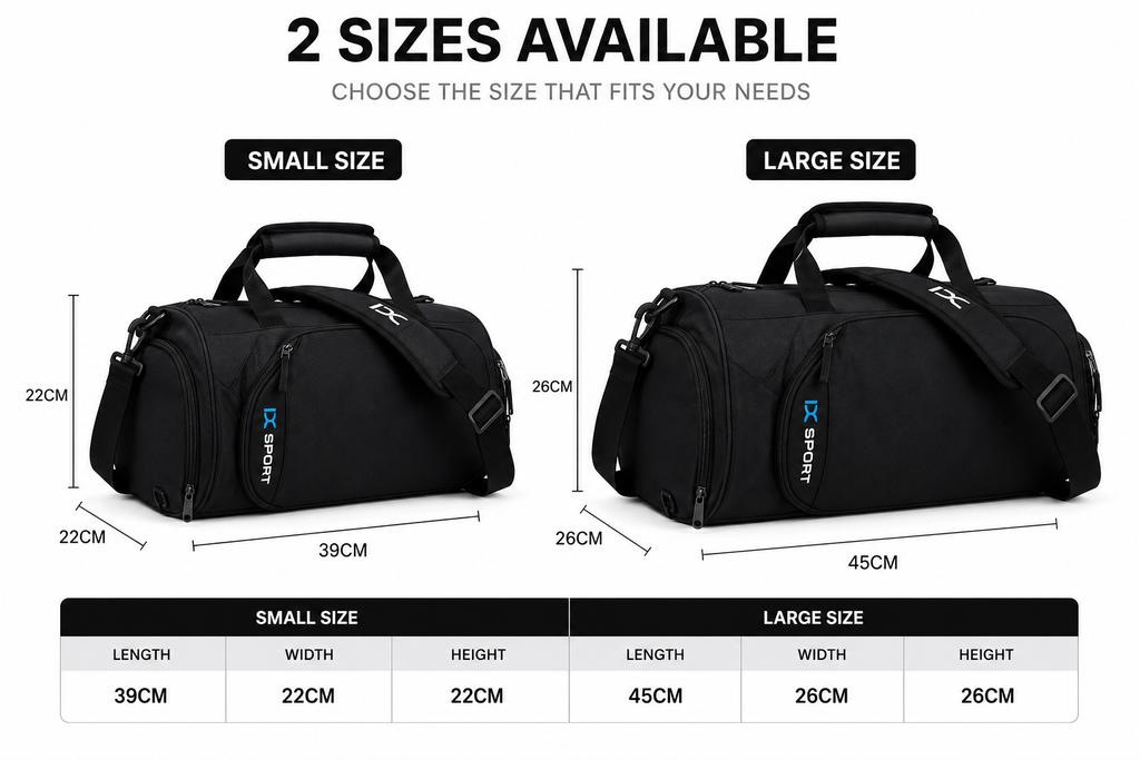 Project Lift™ Gym Duffel Bag with Shoe Compartment