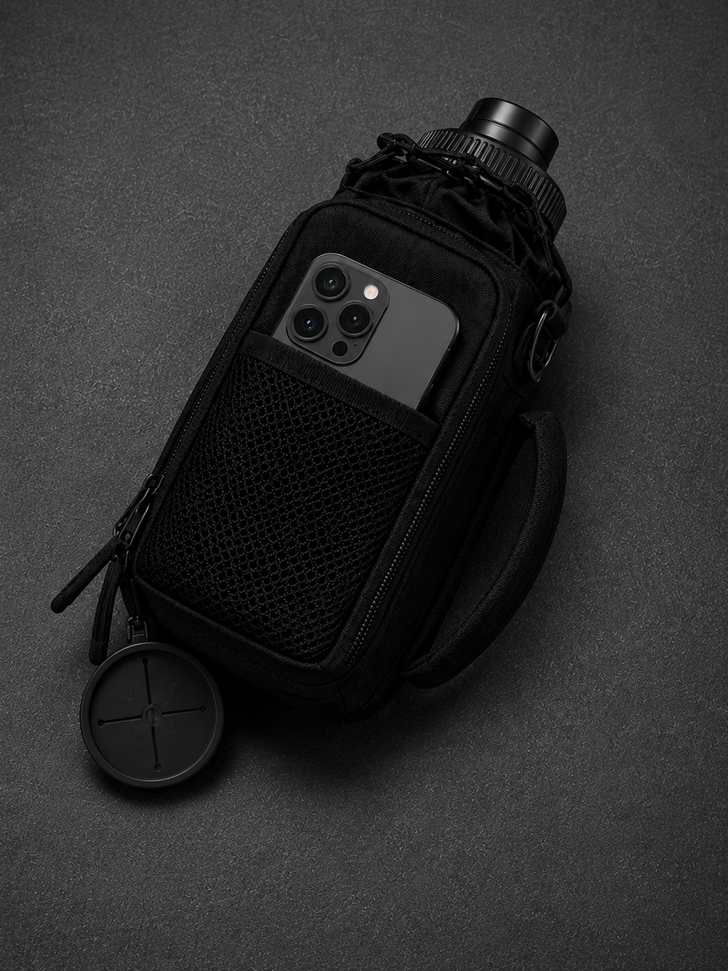 Project Lift™ Magnetic Gym Bottle Bag | Water Bottle Holder